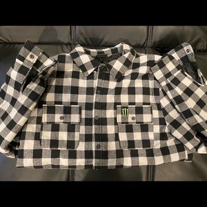 Monster Energy Flannel
